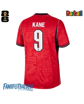 Anglia Harry Kane #9 Tricou Fotbal Replică Mondial 2026 Barbati Deplasare